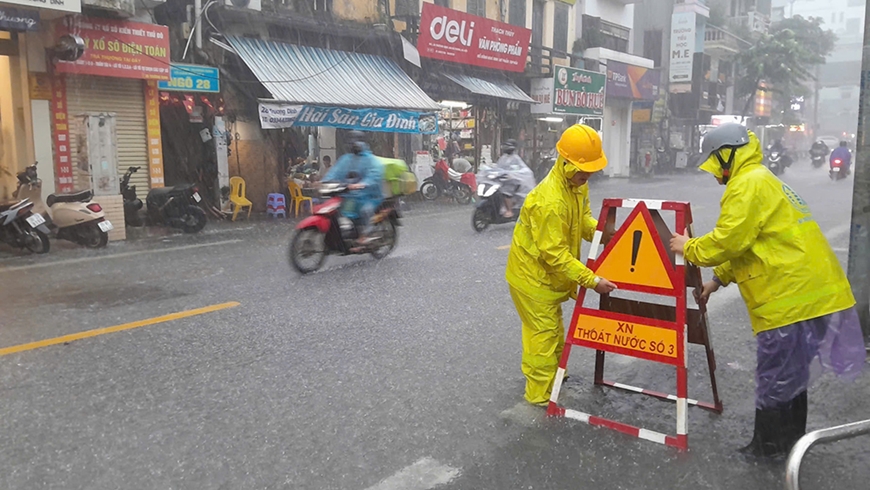 Hà Nội chủ động phương án phòng, chống ngập úng mùa mưa bão Hà Nội chủ động phương án phòng, chống ngập úng mùa mưa bão