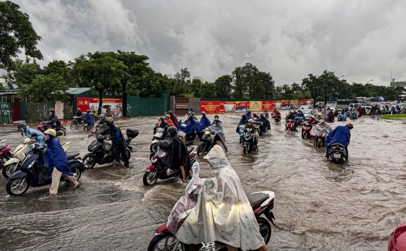 Hà Nội chủ động phương án phòng, chống ngập úng mùa mưa bão