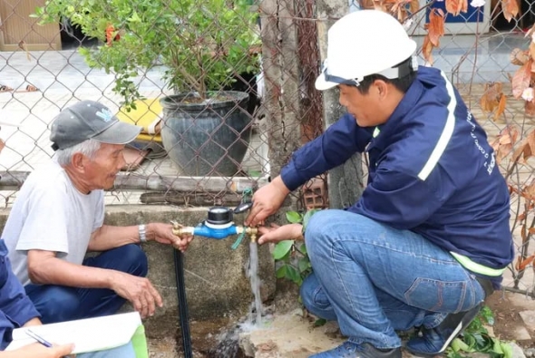 TP. HCM nâng cao tỷ lệ cấp nước sạch khu vực nông thôn