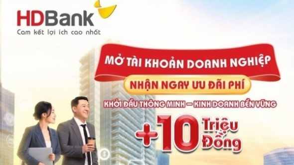 Tin tức ngân hàng nổi bật tuần qua: HDBank triển khai nhiều ưu đãi tài chính dành cho doanh nghiệp