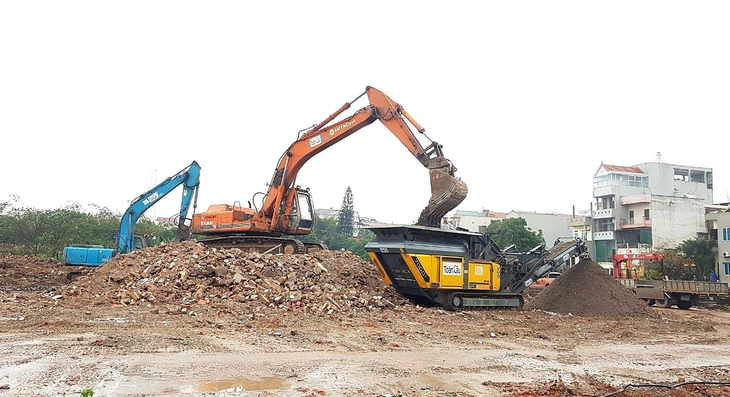TP. HCM nghiên cứu phương án tái chế chất thải xây dựng làm vật liệu san lấp