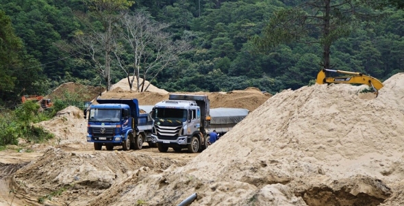 Lâm Đồng chủ động nguồn vật liệu xây dựng triển khai các dự án trọng điểm