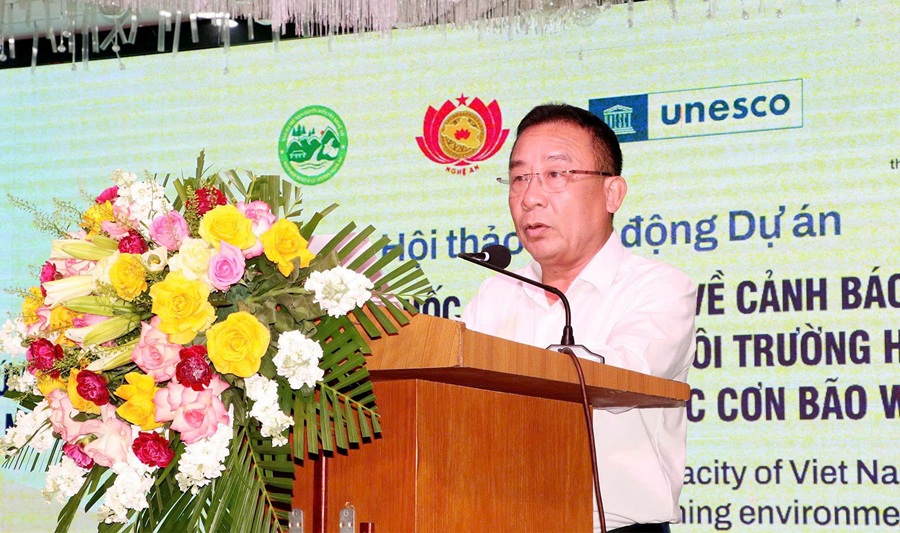 Nghệ An nâng cao năng lực cảnh báo sớm, giảm nhẹ rủi ro thiên tai Nghệ An nâng cao năng lực cảnh báo sớm, giảm nhẹ rủi ro thiên tai