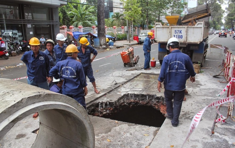 TP. HCM kích hoạt các biện pháp tiêu thoát nước, phòng chống úng ngập