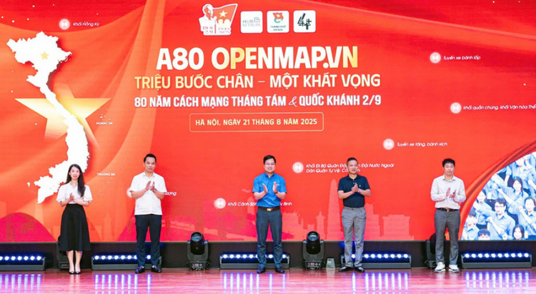 Ra mắt bản đồ số A80 OpenMap phục vụ người dân, kết nối sức mạnh dân tộc Ra mắt bản đồ số A80 OpenMap phục vụ người dân, kết nối sức mạnh dân tộc