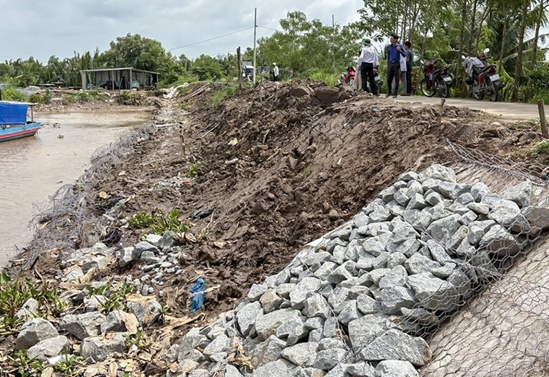 Sạt lở gia tăng, Cần Thơ triển khai đồng bộ các giải pháp ứng phó Sạt lở gia tăng, Cần Thơ triển khai đồng bộ các giải pháp ứng phó