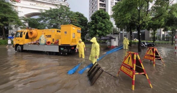 Nâng năng lực thoát nước từ các dự án chống ngập cấp bách