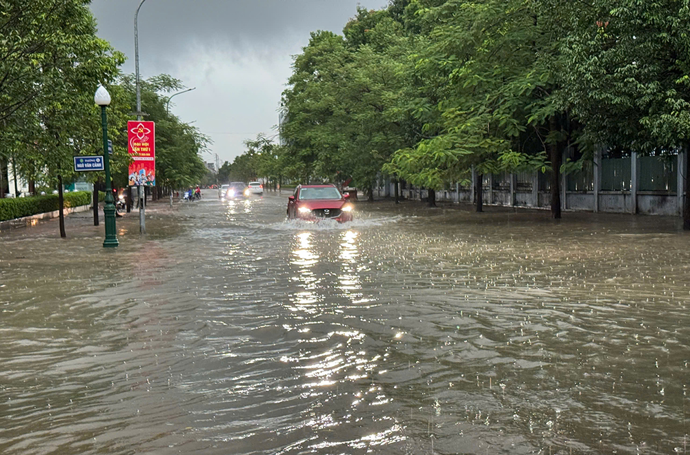 Giải pháp phòng, chống ngập úng tại các khu công nghiệp mùa mưa bão Giải pháp phòng, chống ngập úng tại các khu công nghiệp mùa mưa bão