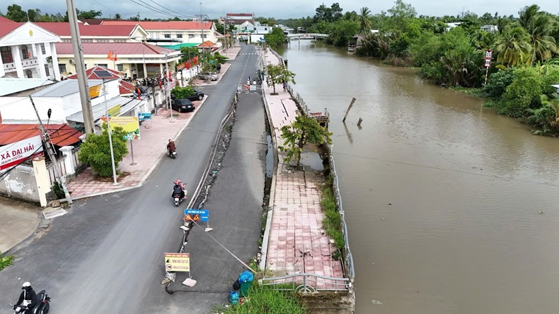 Cần Thơ: Ưu tiên xử lý các điểm sạt lở nghiêm trọng Cần Thơ: Ưu tiên xử lý các điểm sạt lở nghiêm trọng