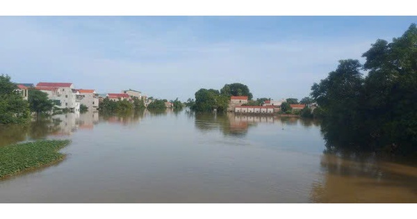 Lệnh báo động lũ cấp II trên sông Bùi và sông Cà Lồ