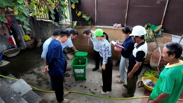 Hiệu quả từ mô hình xử lý rác hữu cơ bằng chế phẩm vi sinh tại Quảng Trị