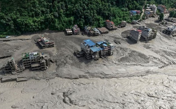 Nepal cẩn khoản kinh phí lớn tái thiết khu vực bị lũ quét