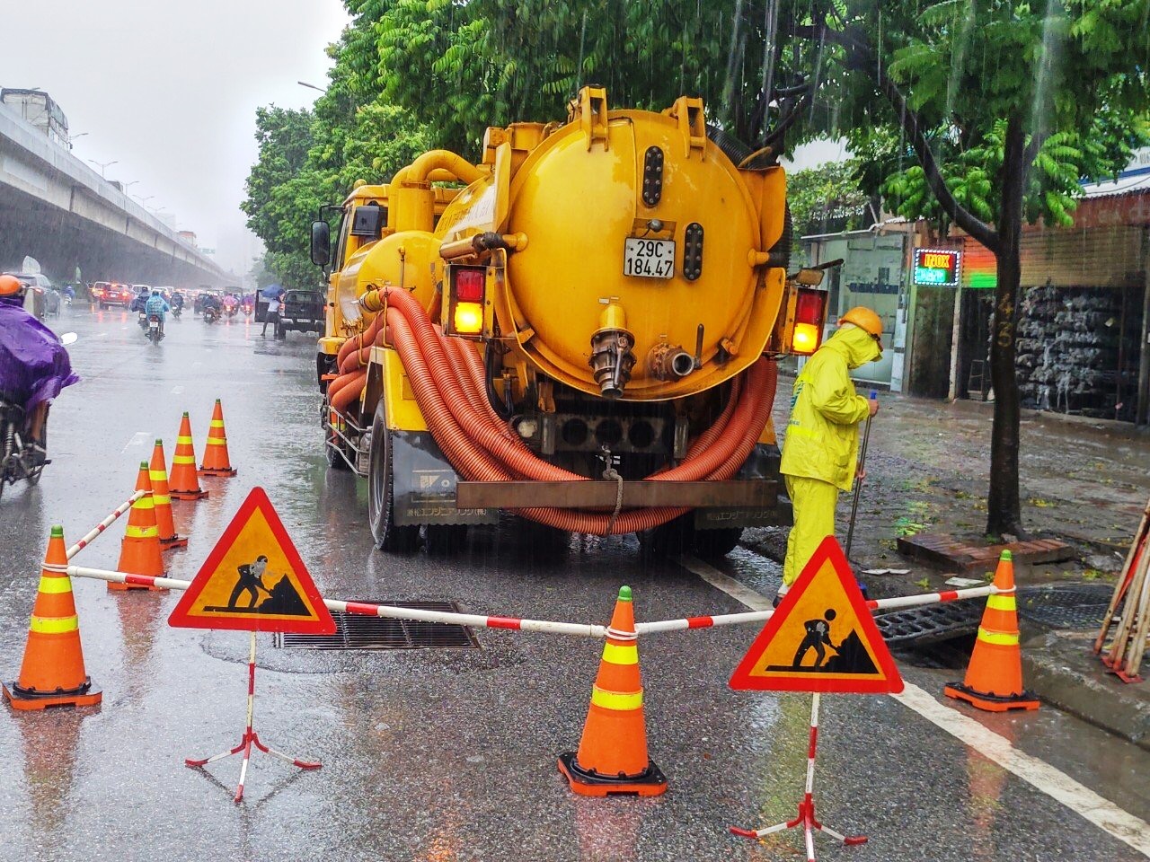 Hà Nội bảo đảm an toàn thoát nước, phòng ngập úng
