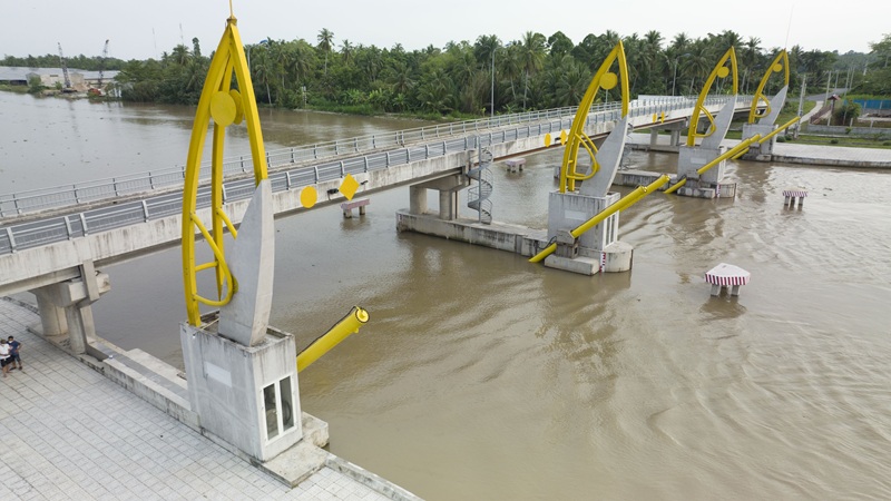 Vĩnh Long: Phát triển hạ tầng thủy lợi đáp ứng yêu cầu phòng, chống thiên tai