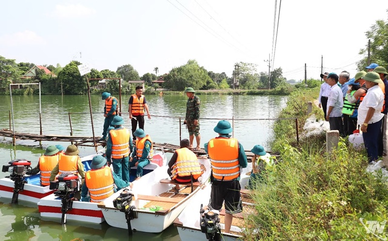Thái Nguyên yêu cầu chủ động phương án, sẵn sàng huy động lực lượng ứng phó với thiên tai