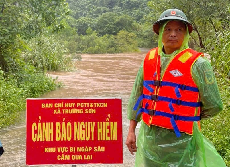 Cảnh báo lũ khẩn cấp trên sông Thạch Hãn, tỉnh Quảng Trị