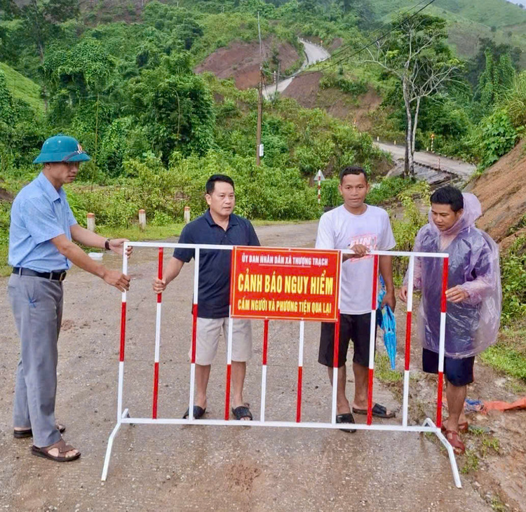 Quảng Trị chủ động ứng phó, bảo đảm an toàn cho người dân trước mưa lũ