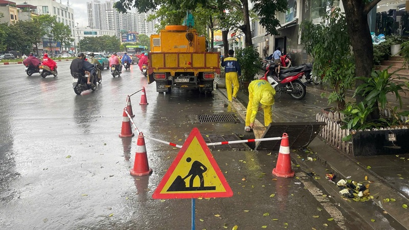 Rà soát hạ tầng thoát nước, chống ngập úng đô thị