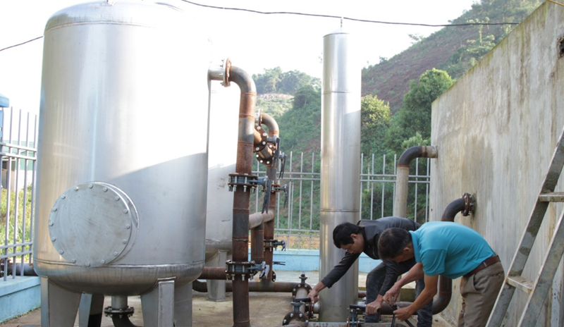 Đảm bảo cấp nước an toàn, thích ứng với biến đổi khí hậu Đảm bảo cấp nước an toàn, thích ứng với biến đổi khí hậu