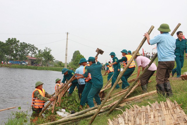Chủ động phương án bảo vệ các công trình đê điều, hồ đập trọng điểm