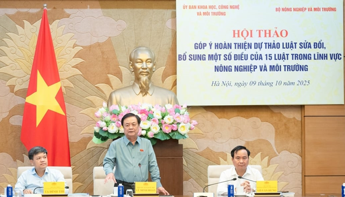 Lấy ý kiến sửa đổi 15 luật trong lĩnh vực nông nghiệp, môi trường
