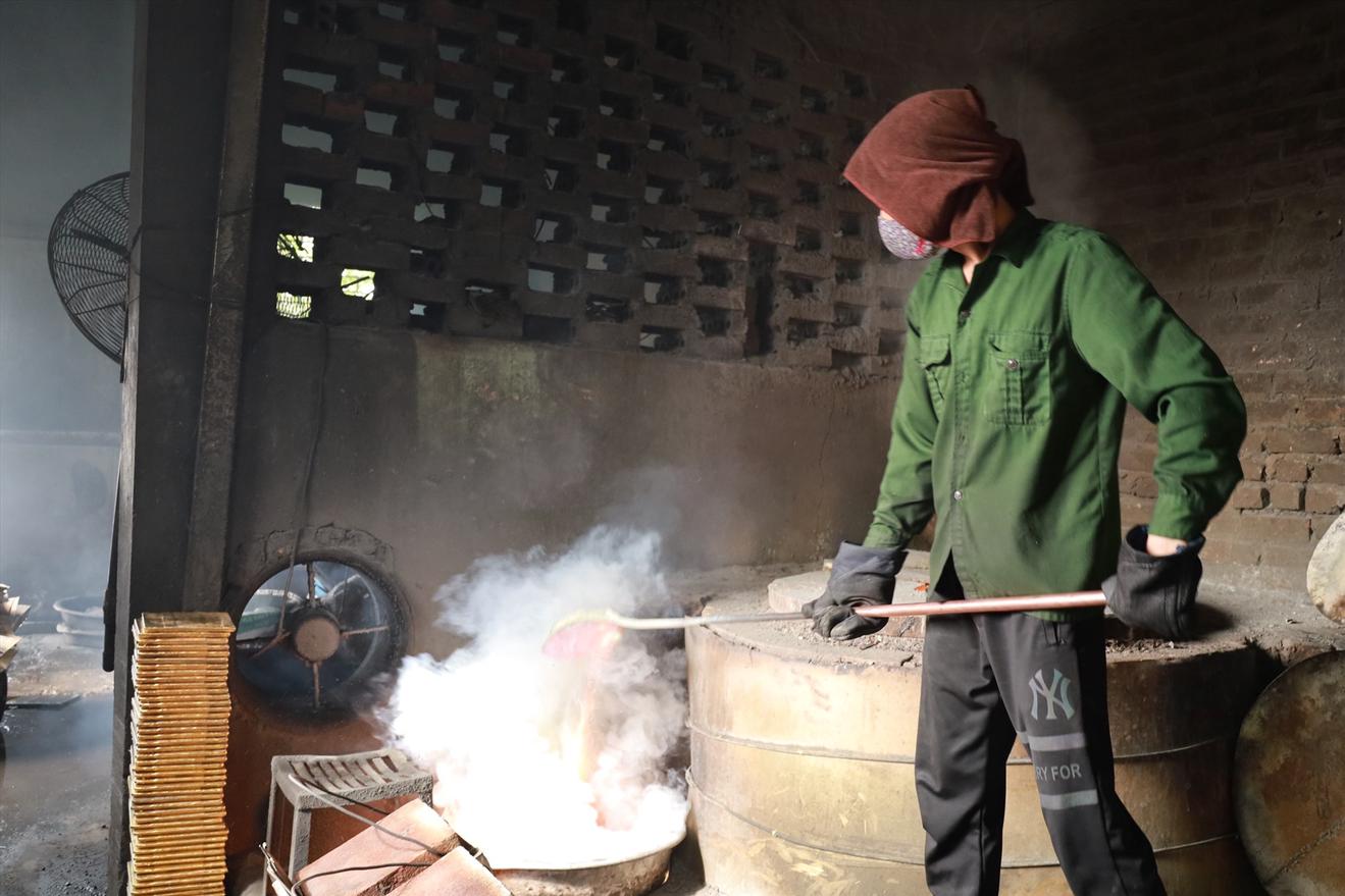 Giám sát chặt chẽ môi trường tại các làng nghề ở Bắc Ninh Giám sát chặt chẽ môi trường tại các làng nghề ở Bắc Ninh