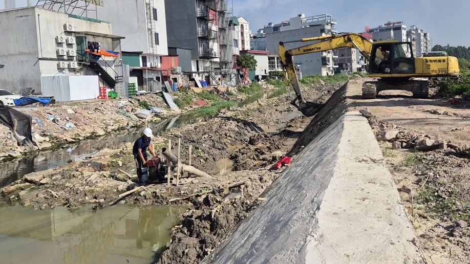 Bảo đảm tiêu thoát nước, phòng, chống ngập úng tại khu công nghiệp