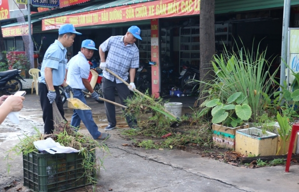 Bàu Bàng chung tay vì môi trường xanh