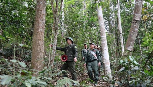 Nâng cao năng lực ứng phó với cháy rừng trong mùa khô