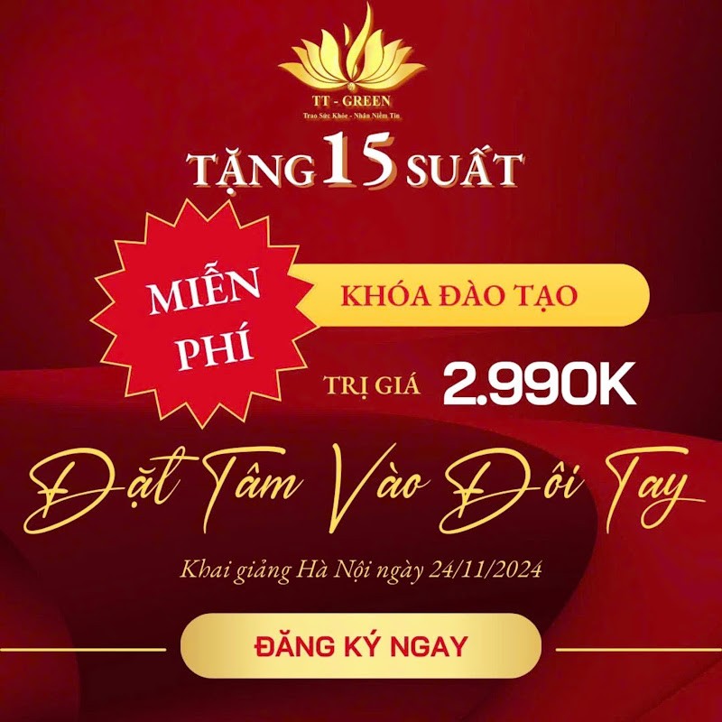 Khởi nghiệp trong lĩnh vực chăm sóc sức khỏe cùng với TT-GREEN Khởi nghiệp trong lĩnh vực chăm sóc sức khỏe cùng với TT-GREEN
