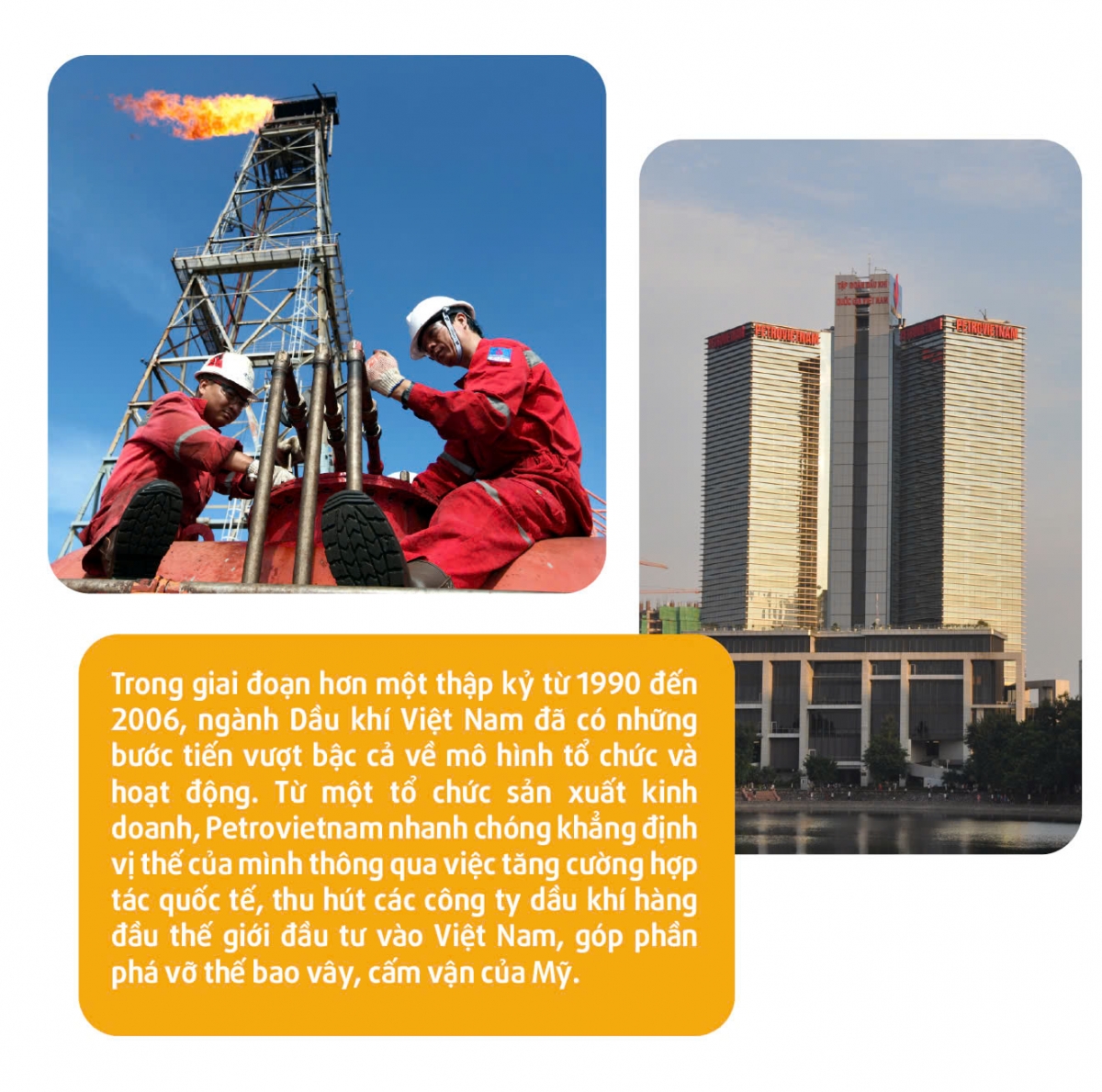 Truyền thống tự hào của ngành Dầu khí Truyền thống tự hào của ngành Dầu khí