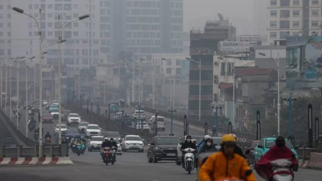 Hà Nội ghi nhận chất lượng không khí ở mức xấu, có hại cho sức khỏe