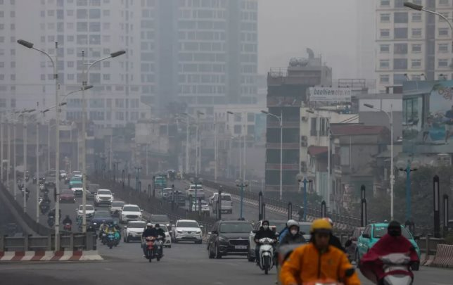 Hà Nội ghi nhận chất lượng không khí ở mức xấu, có hại cho sức khỏe