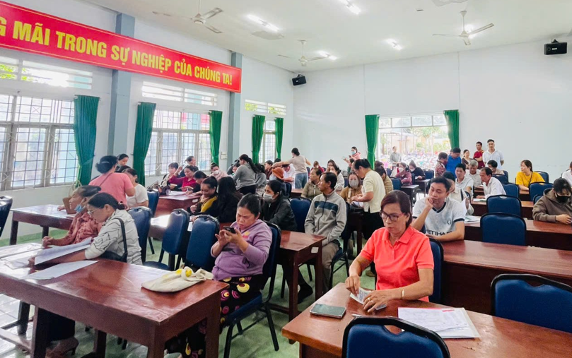 Bàu Bàng giải ngân hơn 2 tỷ đồng vốn ưu đãi, hỗ trợ nước sạch, môi trường