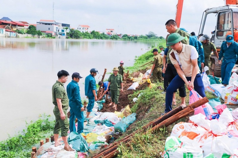 Bảo đảm an toàn công trình thủy lợi, chủ động ứng phó mưa lớn Bảo đảm an toàn công trình thủy lợi, chủ động ứng phó mưa lớn