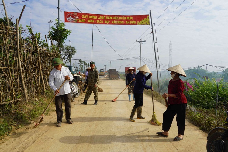 Nâng cao chất lượng môi trường khu vực nông thôn