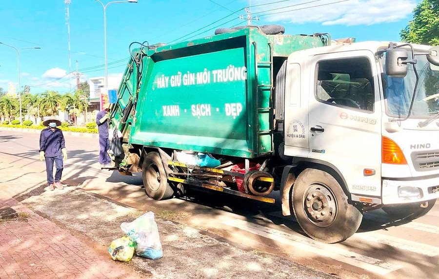 Gia Lai đẩy mạnh phân vùng trong thu gom, xử lý rác thải