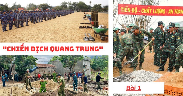 Từ xóa nhà tạm đến ‘Chiến dịch Quang Trung’: Thần tốc vì đồng bào vùng bão lũ