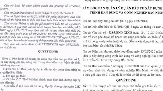 Vì sao những dấu hiệu sai phạm trong đấu thầu của Ban quản lý Dự án đầu tư xây dựng công trình dân dụng và công nghiệp Bắc Ninh chưa được làm rõ?