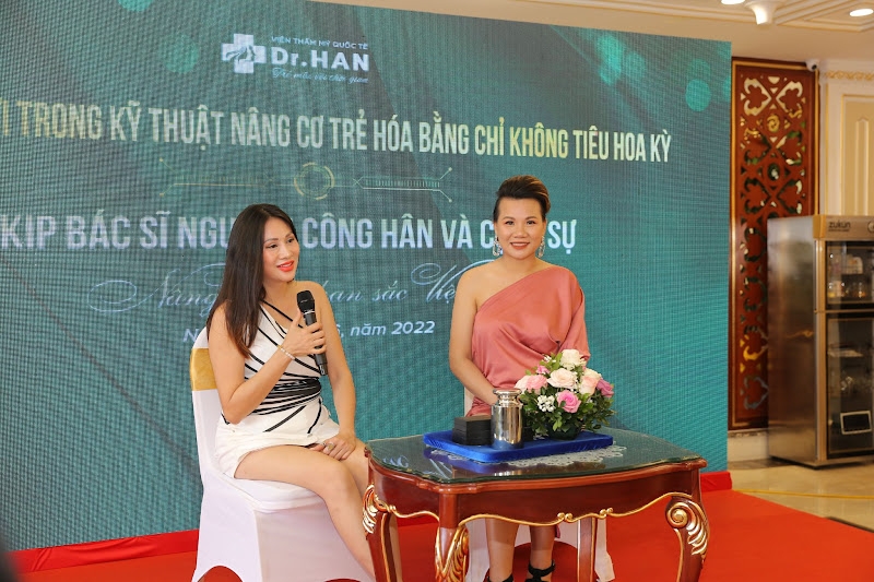 Viện thẩm mỹ Quốc tế Dr.Han ra mắt kỹ thuật thẩm mỹ trẻ hóa không phẫu thuật Viện thẩm mỹ Quốc tế Dr.Han ra mắt kỹ thuật thẩm mỹ trẻ hóa không phẫu thuật