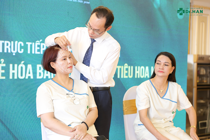 Viện thẩm mỹ Quốc tế Dr.Han ra mắt kỹ thuật thẩm mỹ trẻ hóa không phẫu thuật Viện thẩm mỹ Quốc tế Dr.Han ra mắt kỹ thuật thẩm mỹ trẻ hóa không phẫu thuật