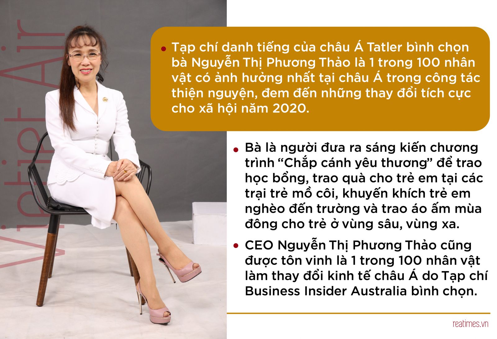 CEO Vietjet Air: “Đừng tiết kiệm ước mơ và không lãng phí thì giờ” CEO Vietjet Air: “Đừng tiết kiệm ước mơ và không lãng phí thì giờ”
