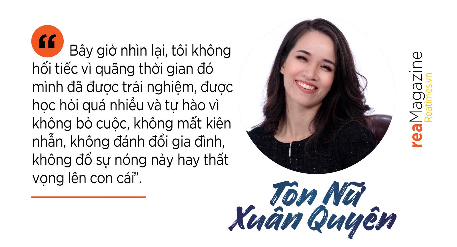 CEO Tôn Nữ Xuân Quyên: “Những lần thất bại là trải nghiệm vô cùng quý giá của tôi” CEO Tôn Nữ Xuân Quyên: “Những lần thất bại là trải nghiệm vô cùng quý giá của tôi”