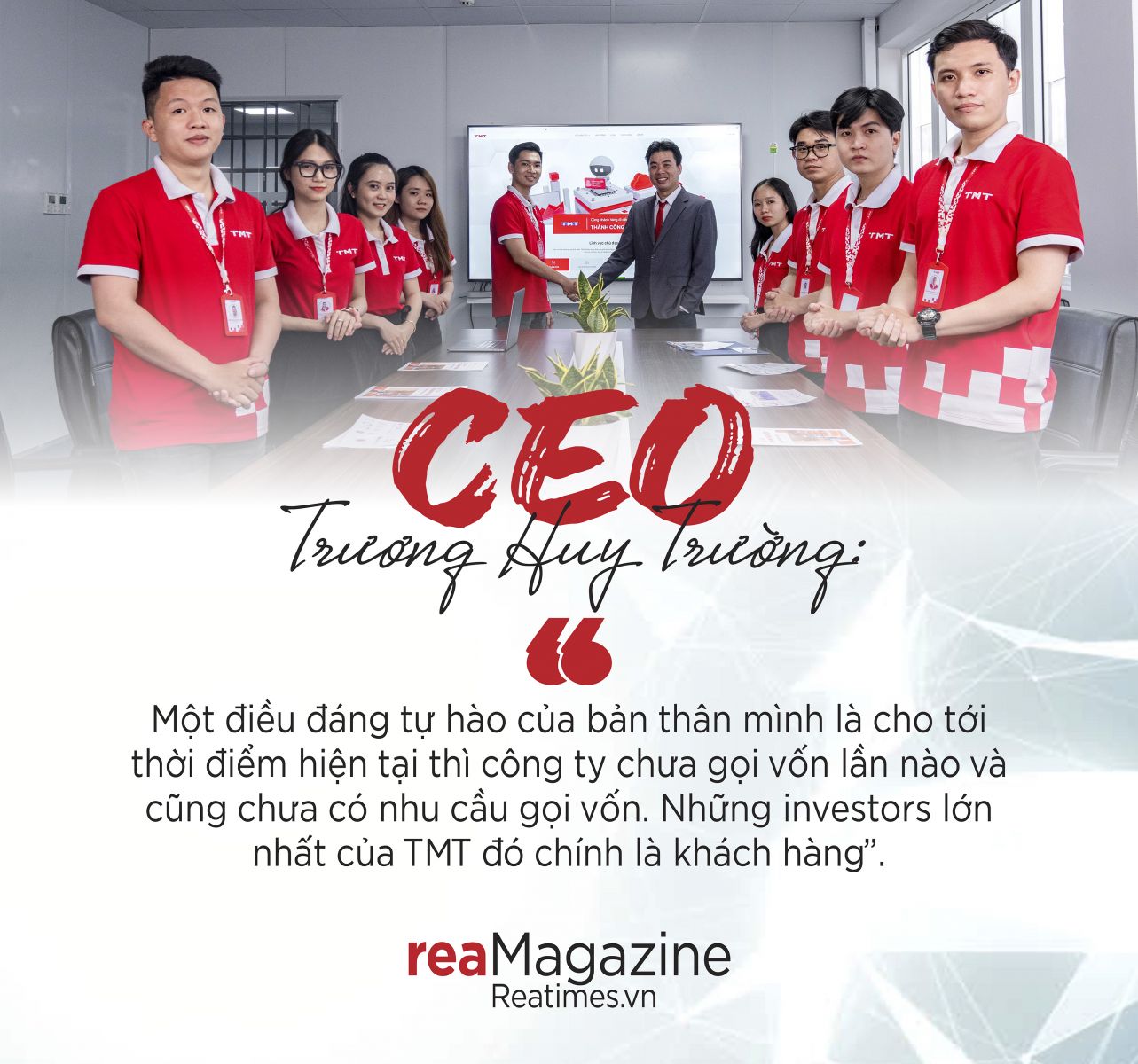 CEO Trương Huy Trường: “Chúng tôi có thể ăn mì gói cả tháng để dành tiền nuôi công ty” CEO Trương Huy Trường: “Chúng tôi có thể ăn mì gói cả tháng để dành tiền nuôi công ty”